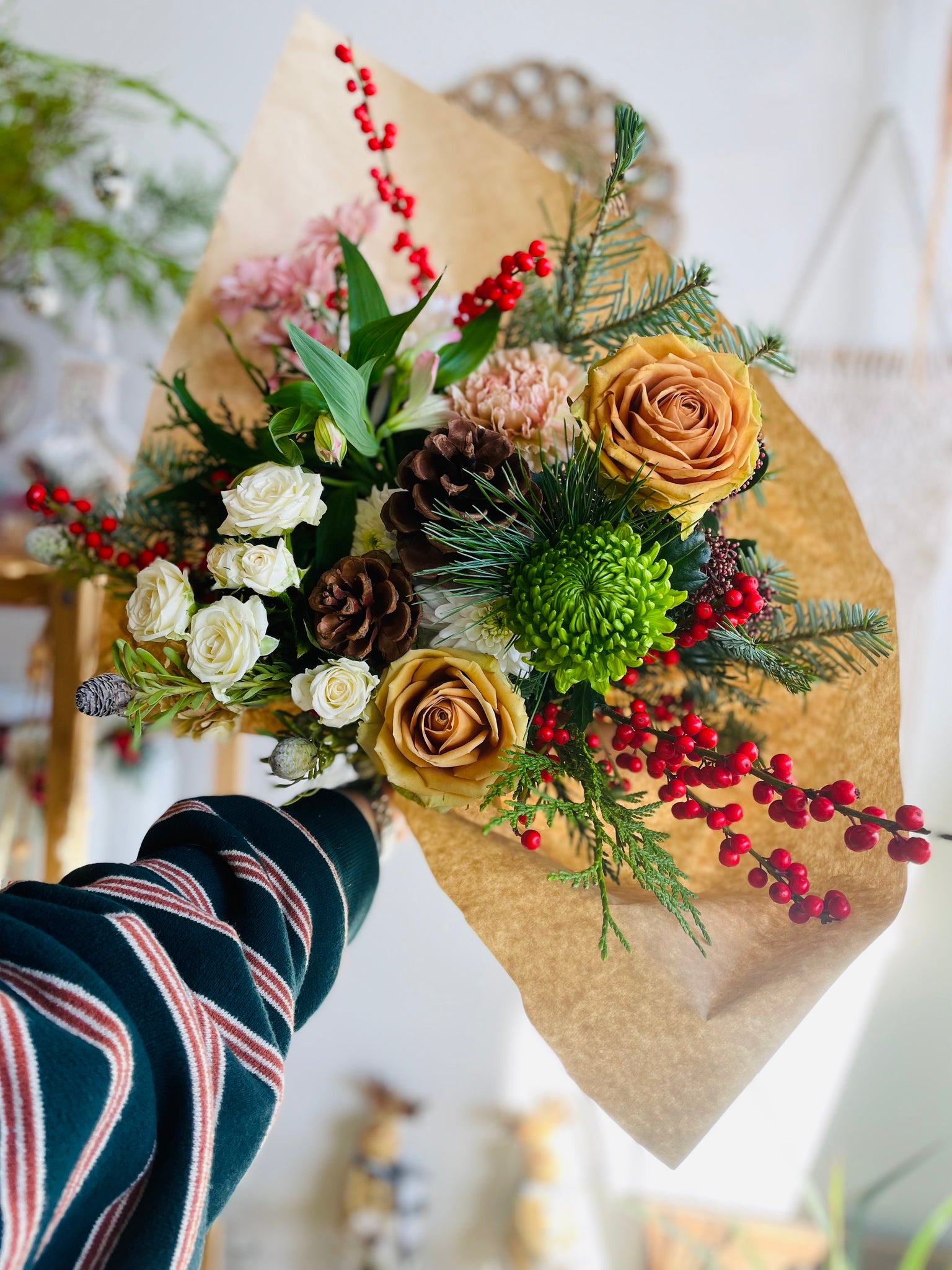 Vintage Christmas Bouquet