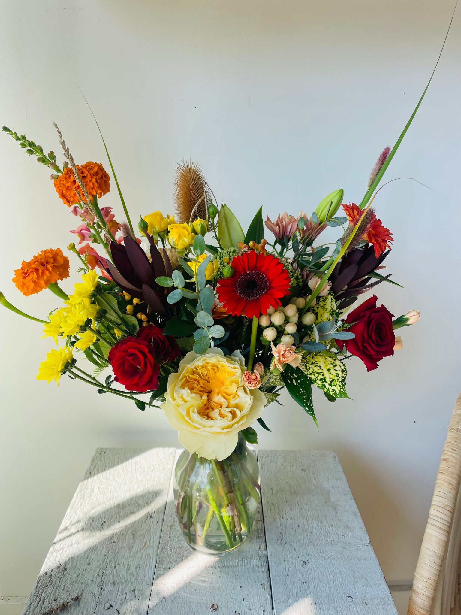 Fall in Fall Arrangement