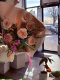 Half Dozen Pink Rose