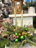 Woodland Holiday Centerpiece