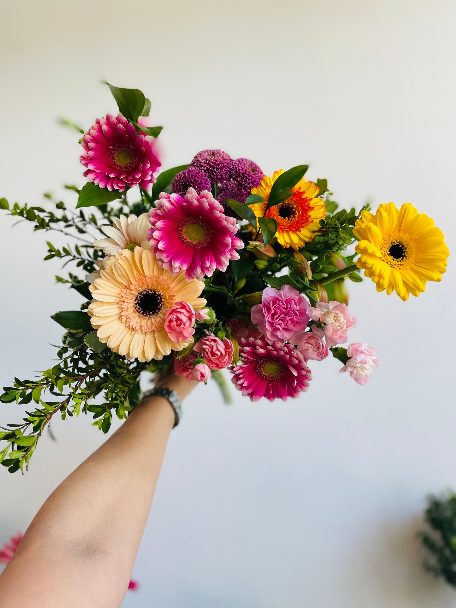 Bright & Colourful Gerbera Bouquet