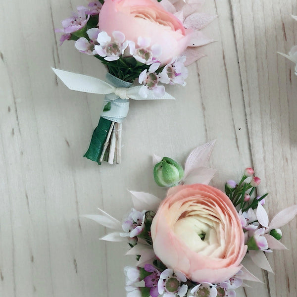 Grad boutonniere-Contact us for custom colours