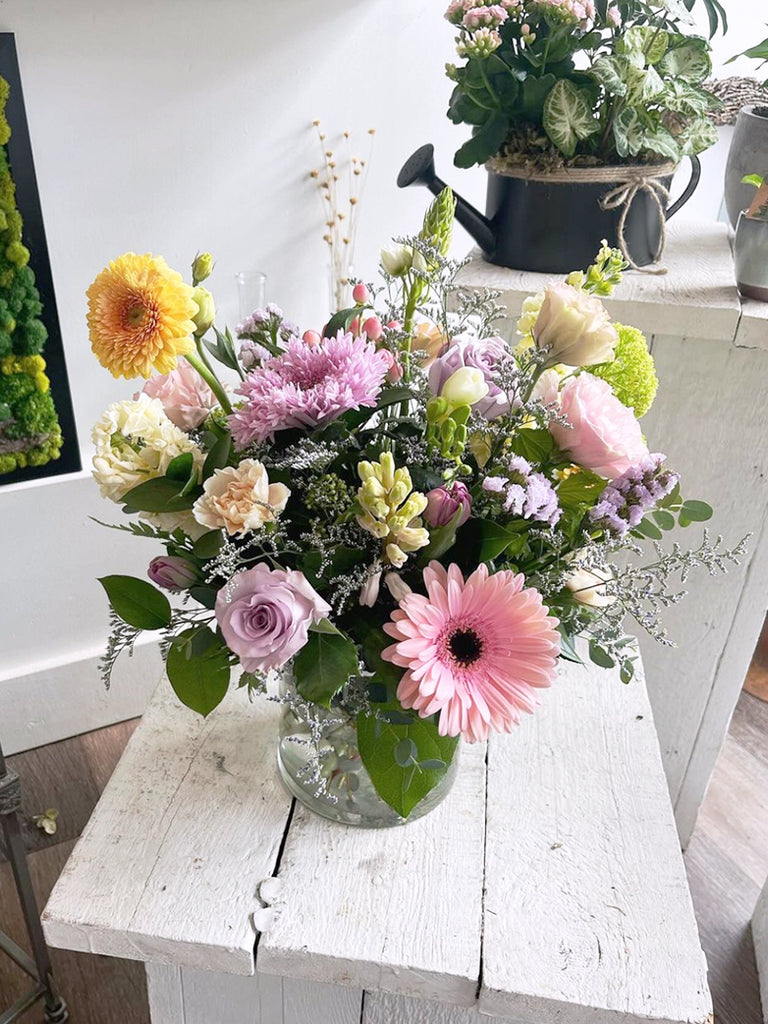 Mix Spring Bloom Spring Mix Arrangement | Fresh Flowers Langley BC Florist – Walnut ...