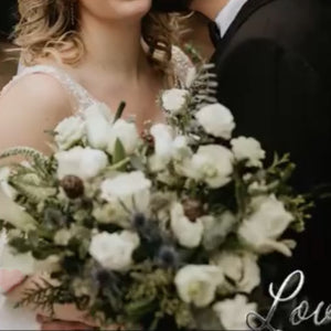 Wedding Bouquets for Bride & Bridesmaid Set