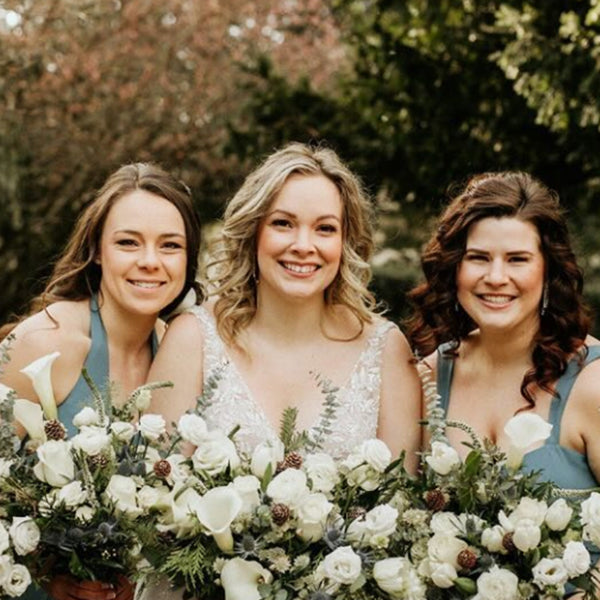 Wedding Bouquets for Bride & Bridesmaid Set